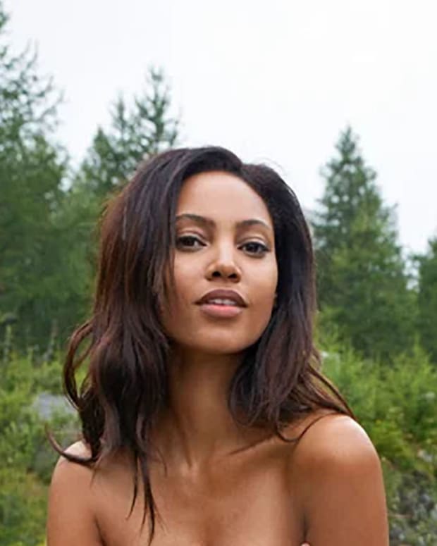 Ariel Meredith was photographed by Yu Tsai in Switzerland.